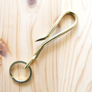 Handmade key hook with Flat ring