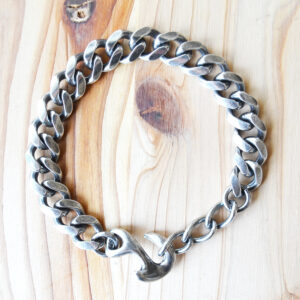 Classic Anchor bracelet, Super-Tumbled 3mm – Silver Plated