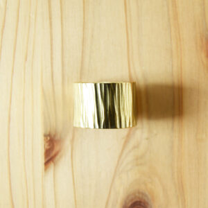 Handmade Bandana ring Tsuchime, Tate (Vertical)